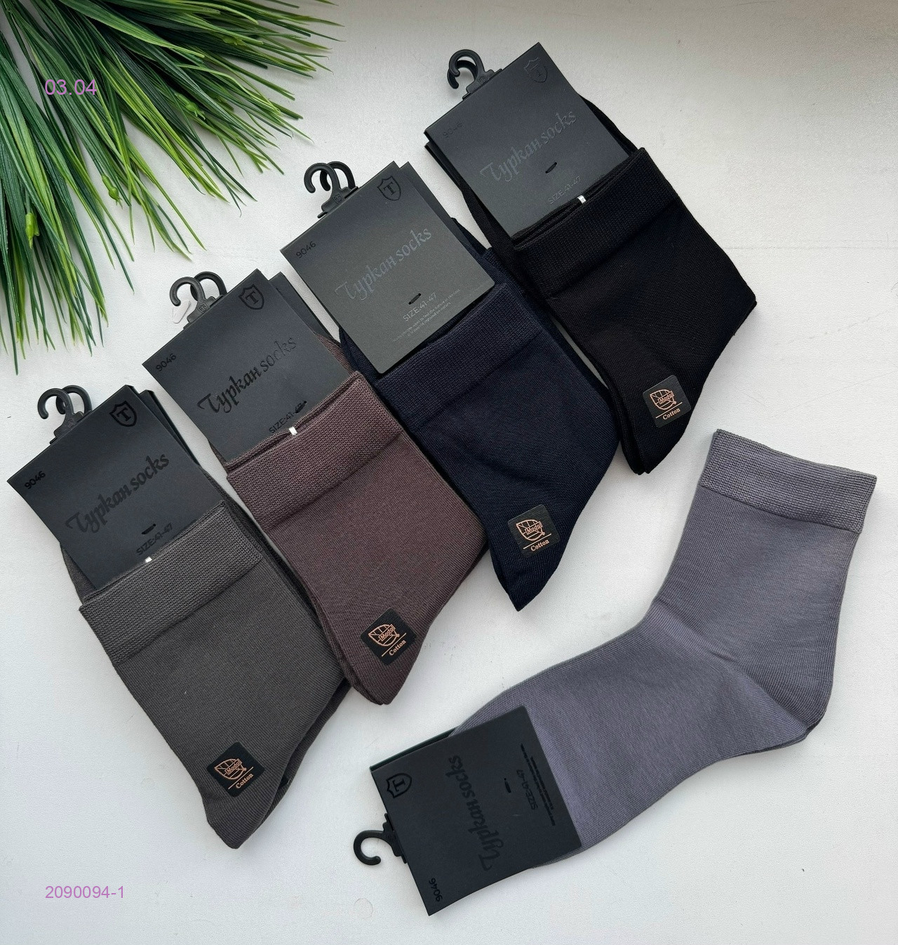 Носки мужские 10 пар 2090094-1