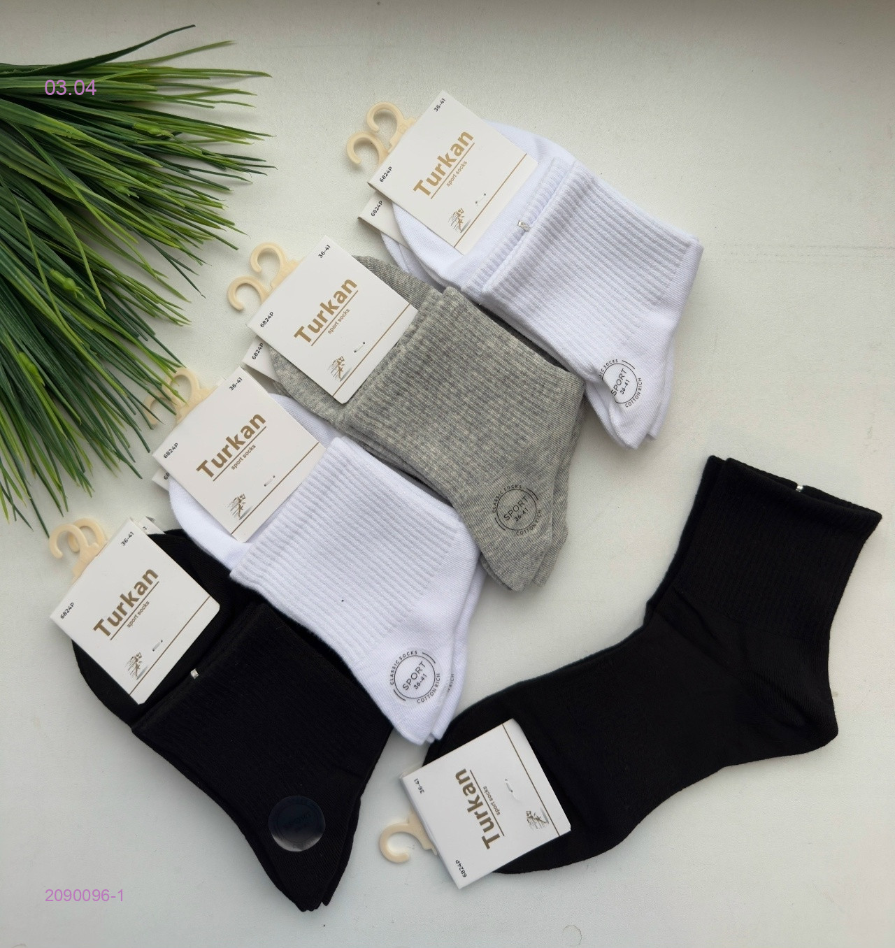 Носки женские 10 пар 2090096-1