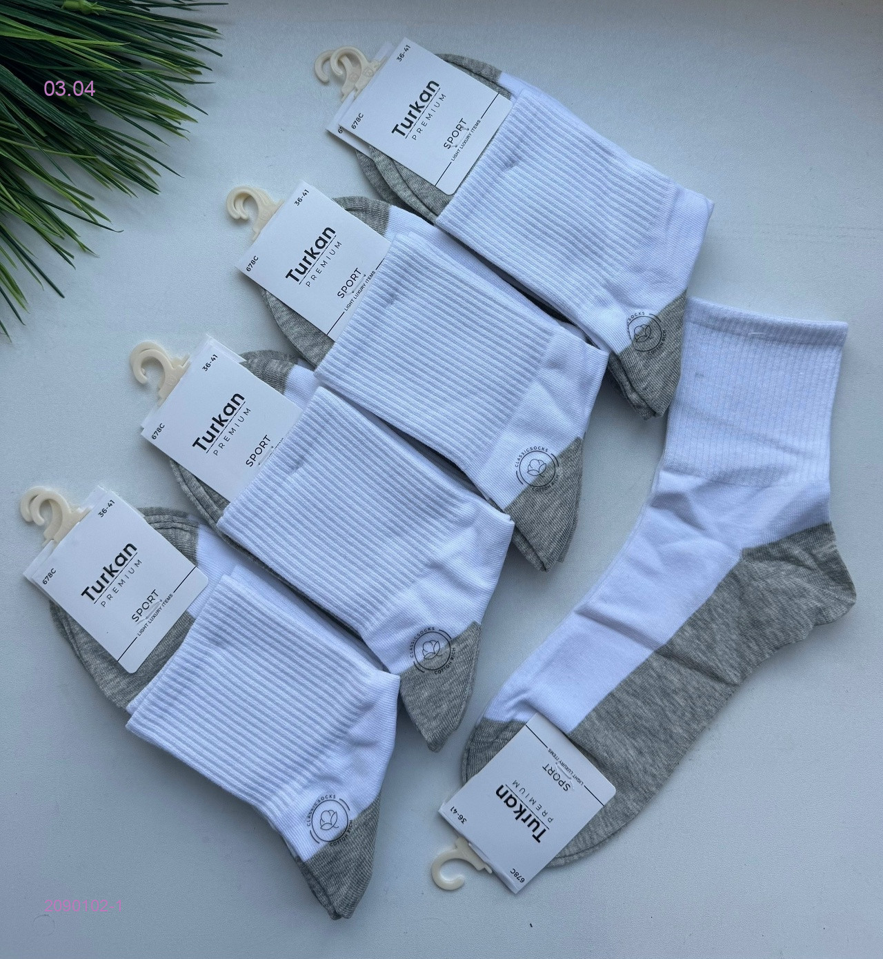 Носки женские 10 пар 2090102-1