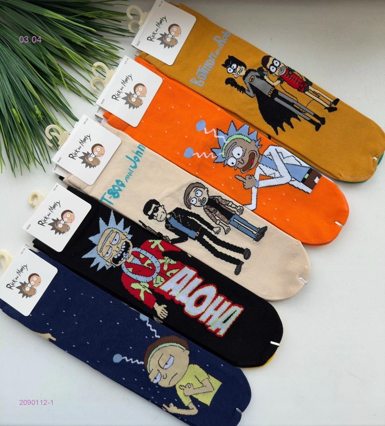 Носки женские 10 пар 2090112-1