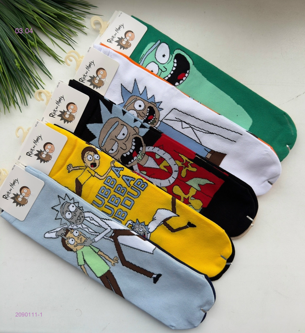 Носки женские 10 пар 2090111-1