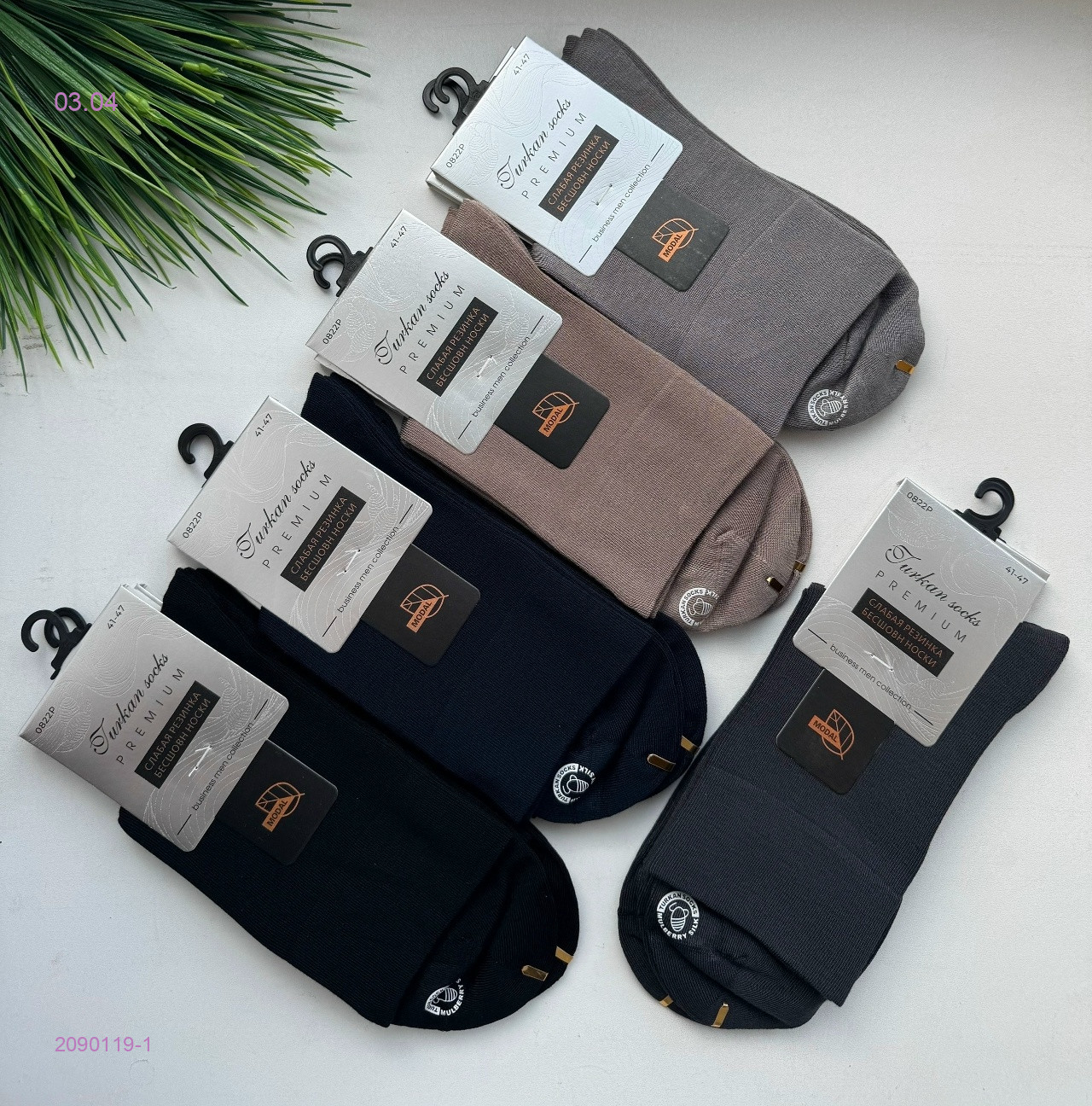Носки мужские 10 пар 2090119-1