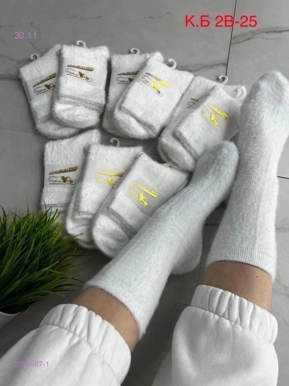 Носки женские 10 пар 2033987-1