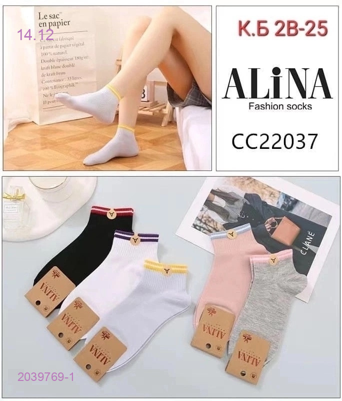 Носки женские 10 пар 2039769-1