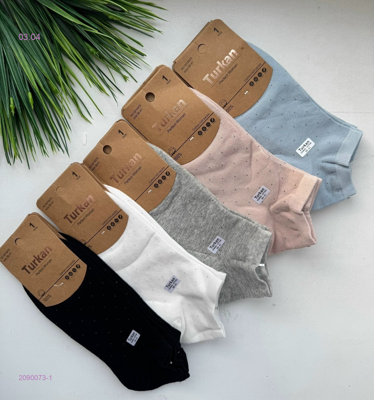 Носки женские 10 пар 2090073-1