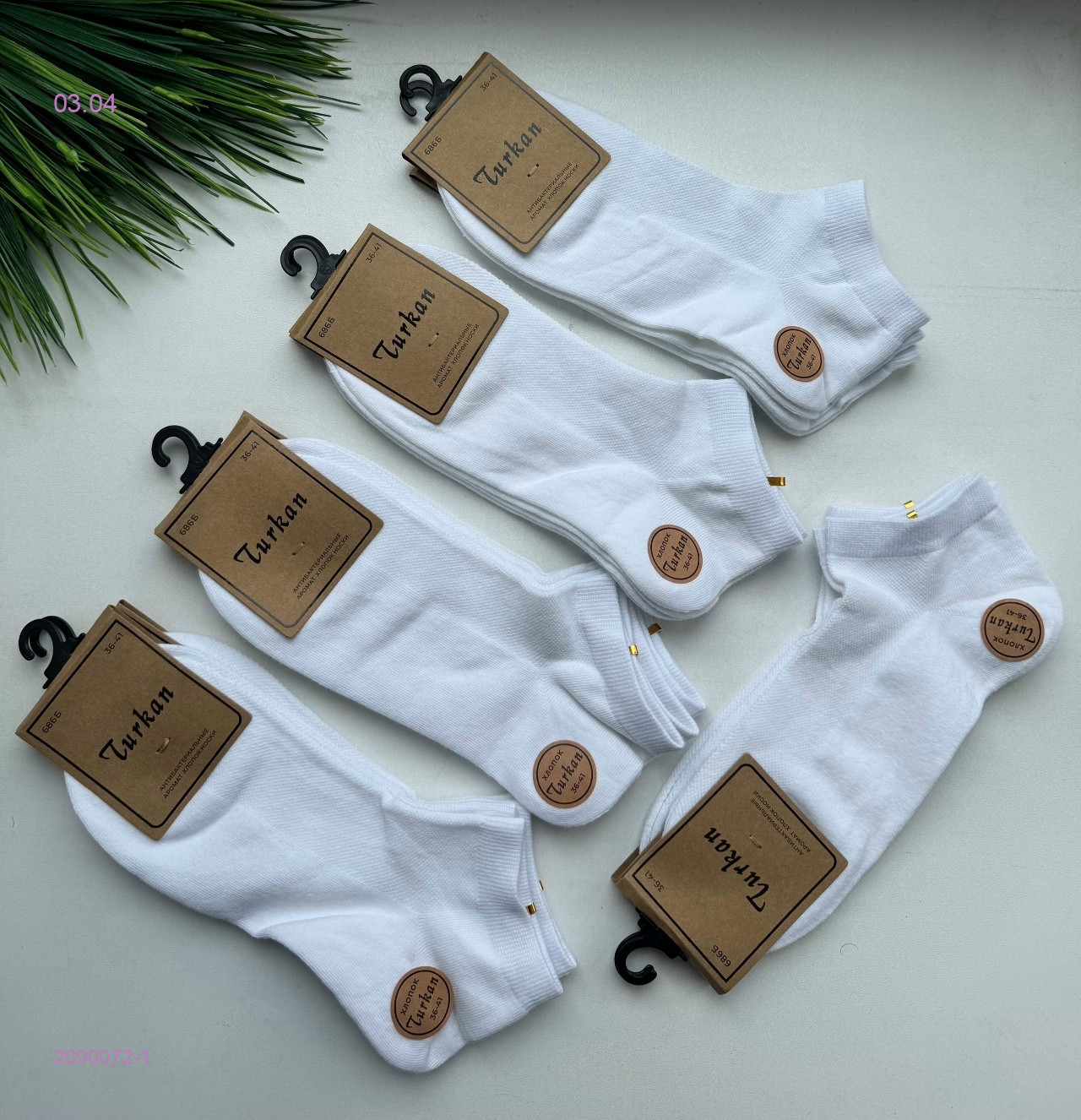 Носки женские 10 пар 2090072-1