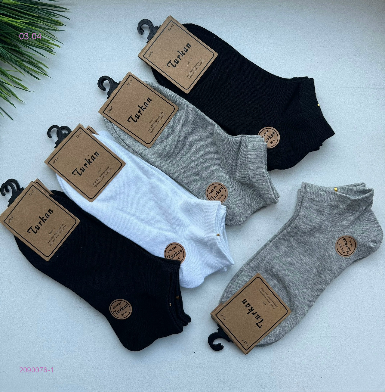 Носки женские 10 пар 2090076-1