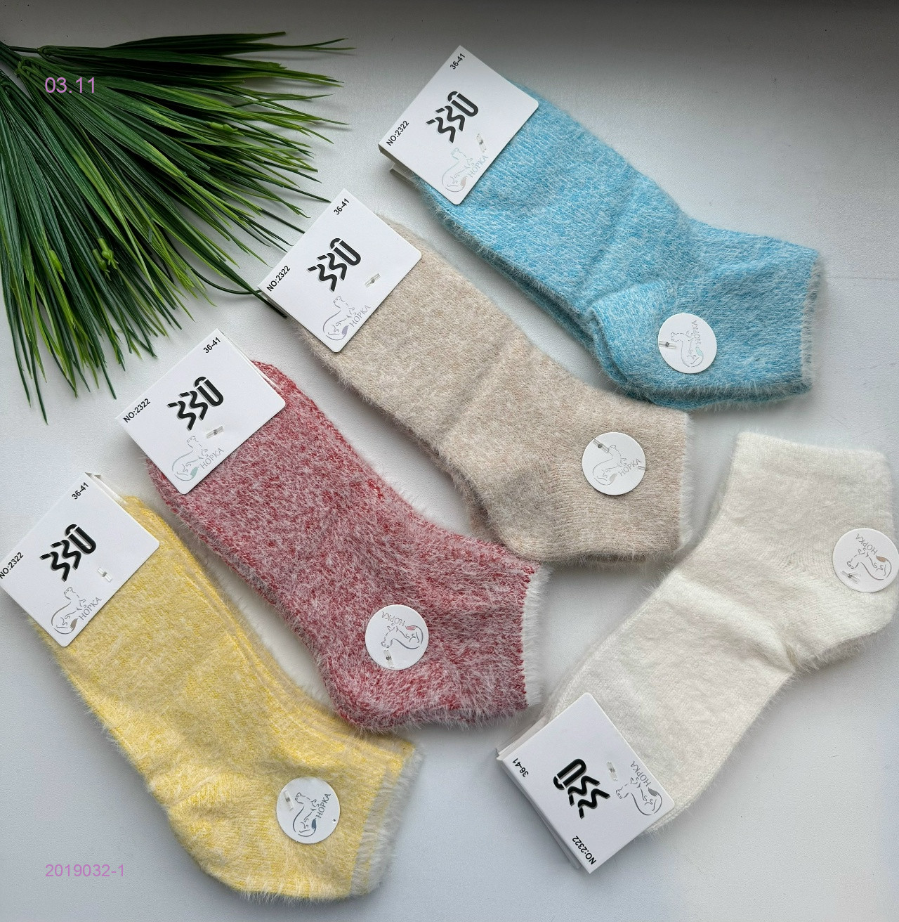 Носки женские 10 пар 2019032-1