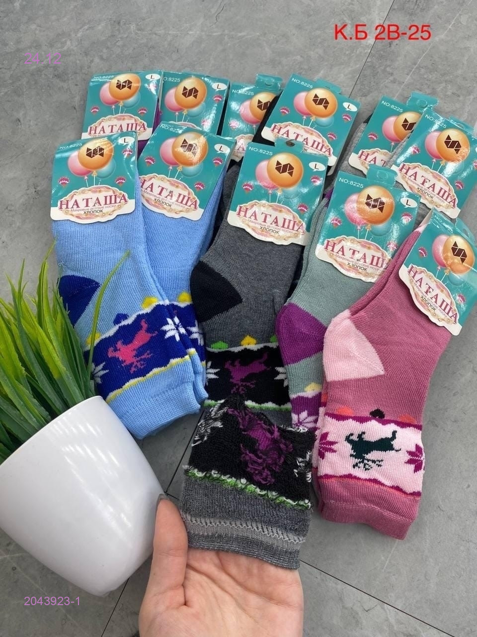 Носки детские 12 пар 2043923-1