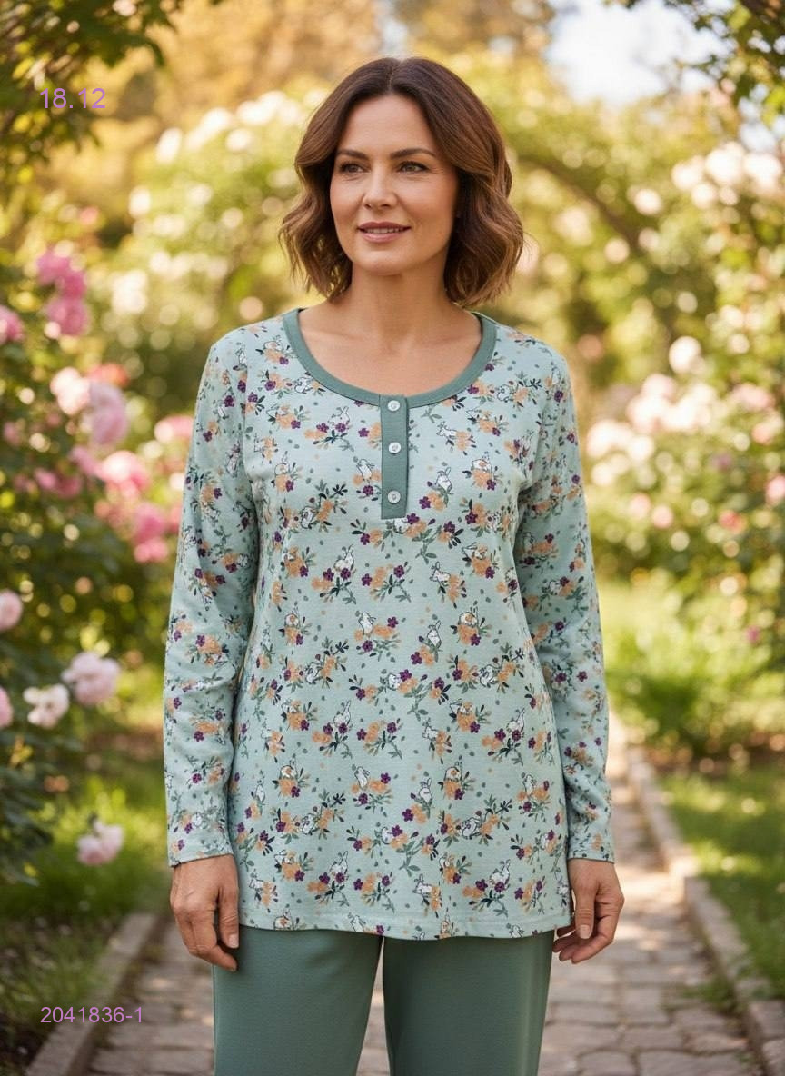 Пижама с начесом 2041836-1