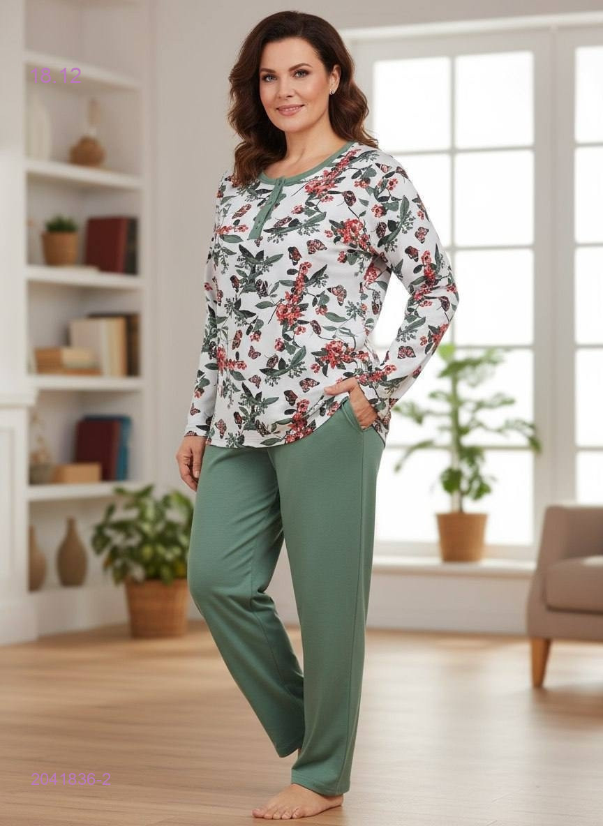 Пижама с начесом 2041836-2