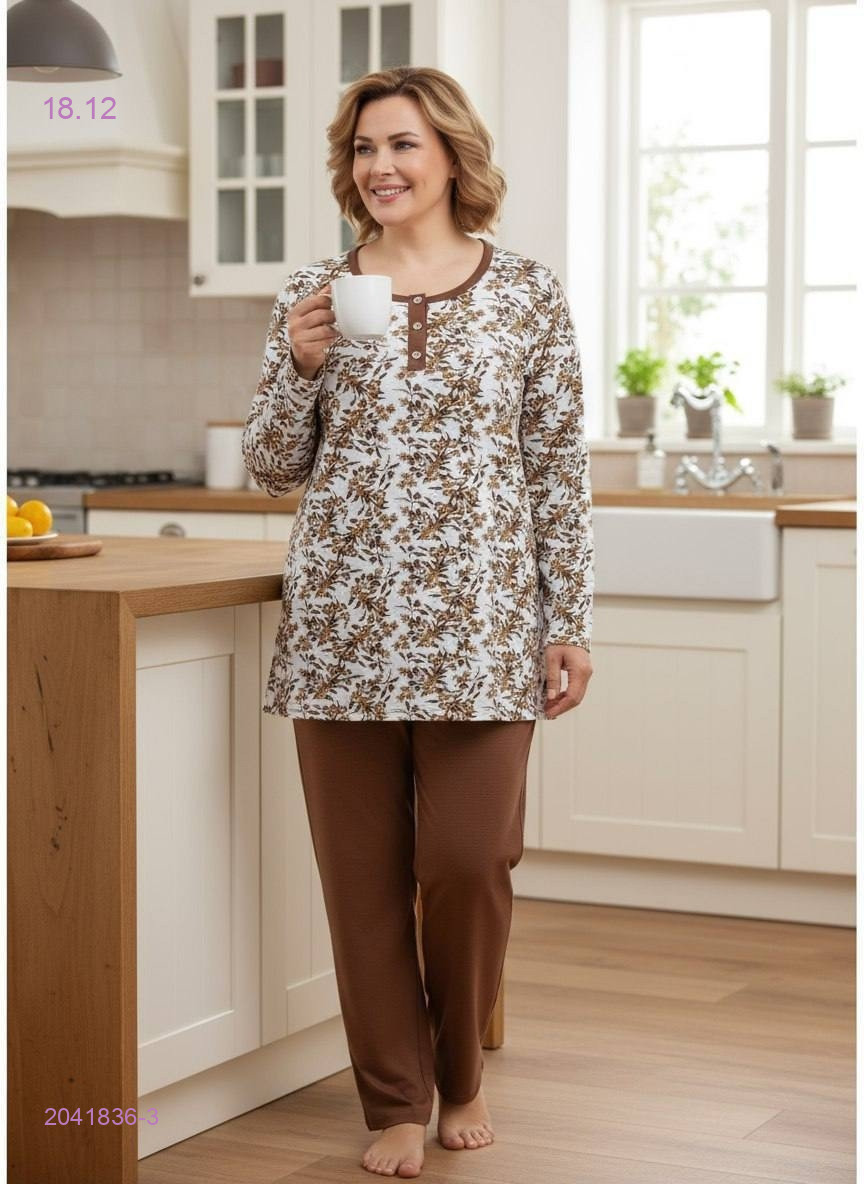 Пижама с начесом 2041836-3