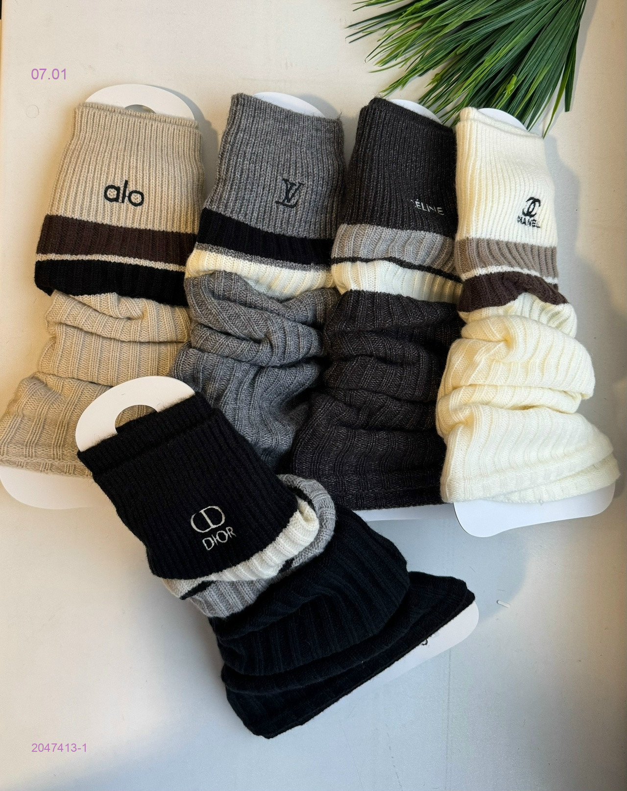 Гетры женские 5 пар 2047413-1