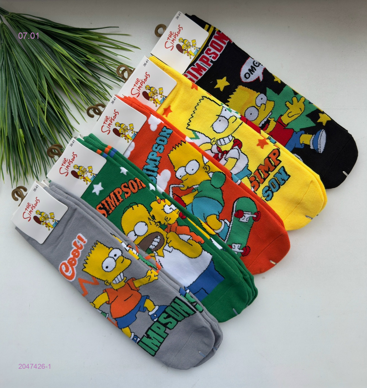 Носки женские 10 пар 2047426-1