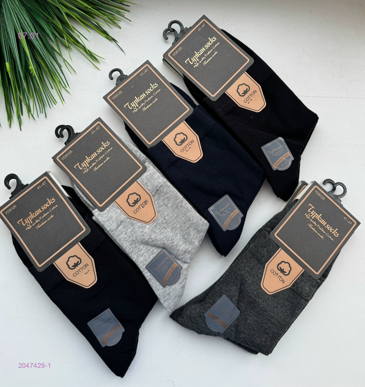 Носки мужские 10 пар 2047429-1