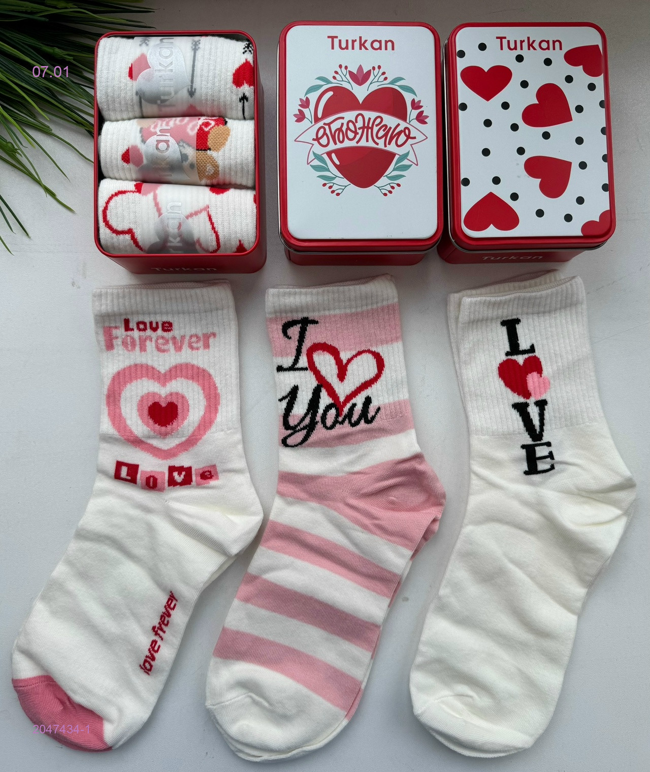 Носки женские 3 пары 2047434-1