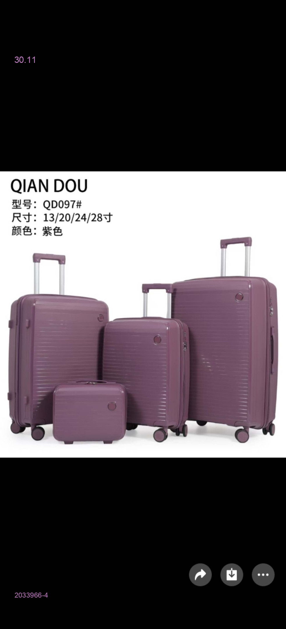 Чемодан 2033966-4