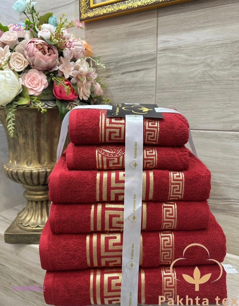 Комплект из шести полотенец. 2043006-2