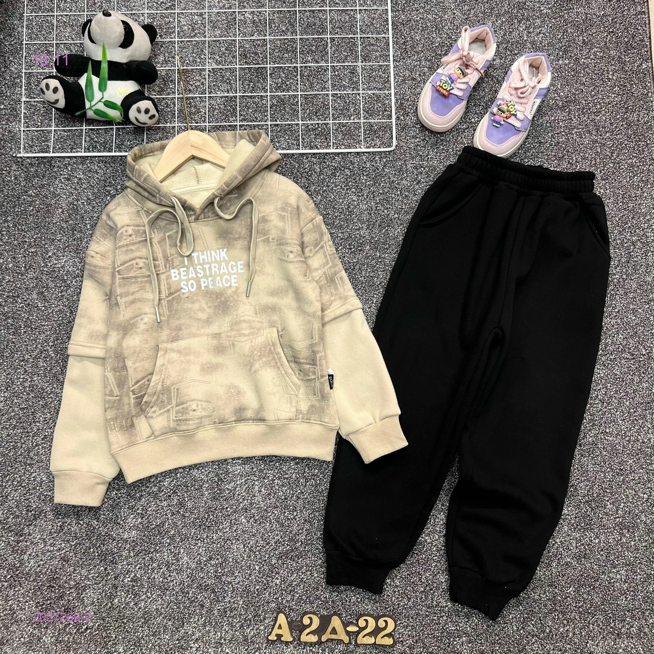 костюм с начесом 2027269-2