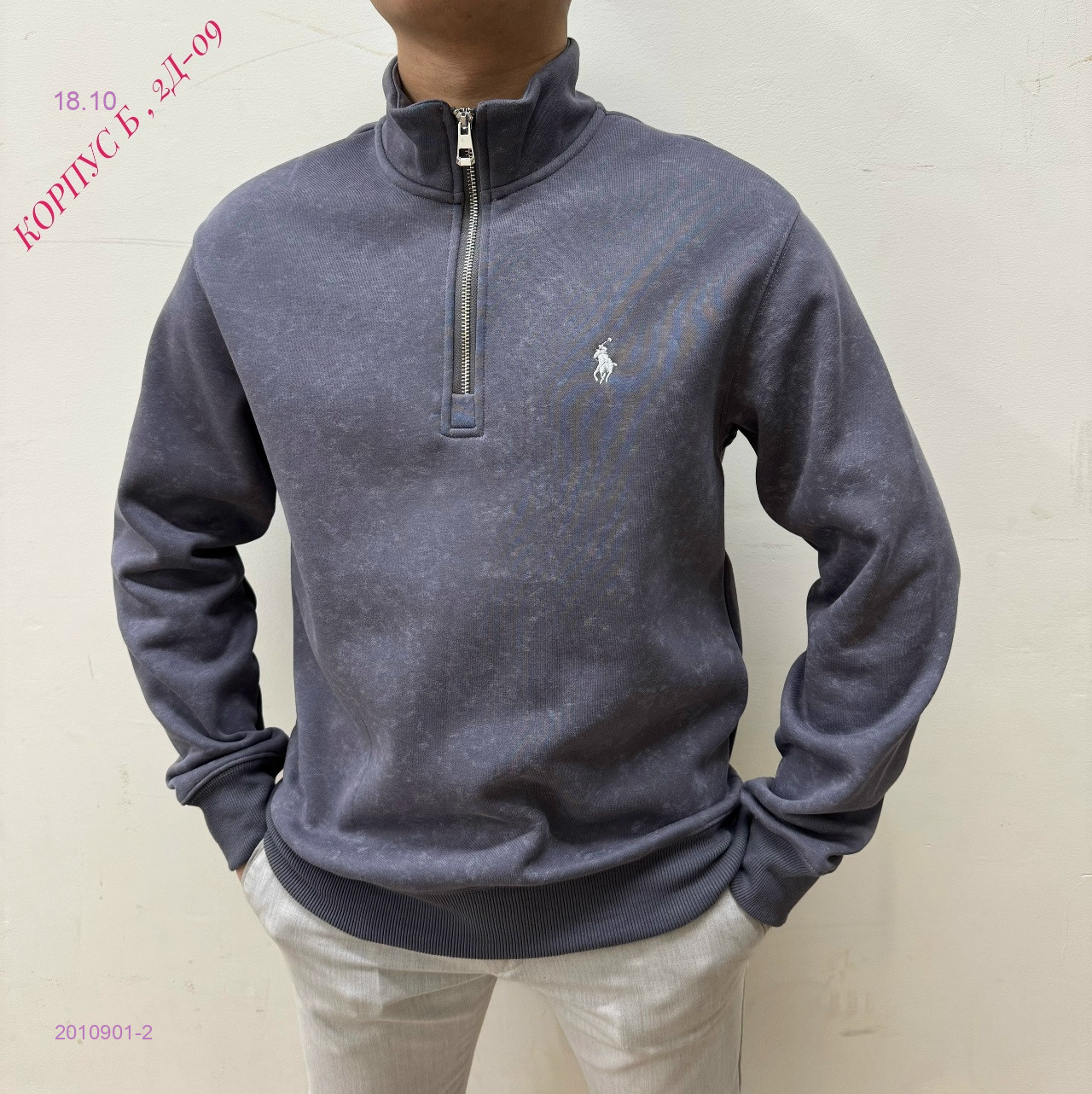 Толстовка с начесом 2010901-2