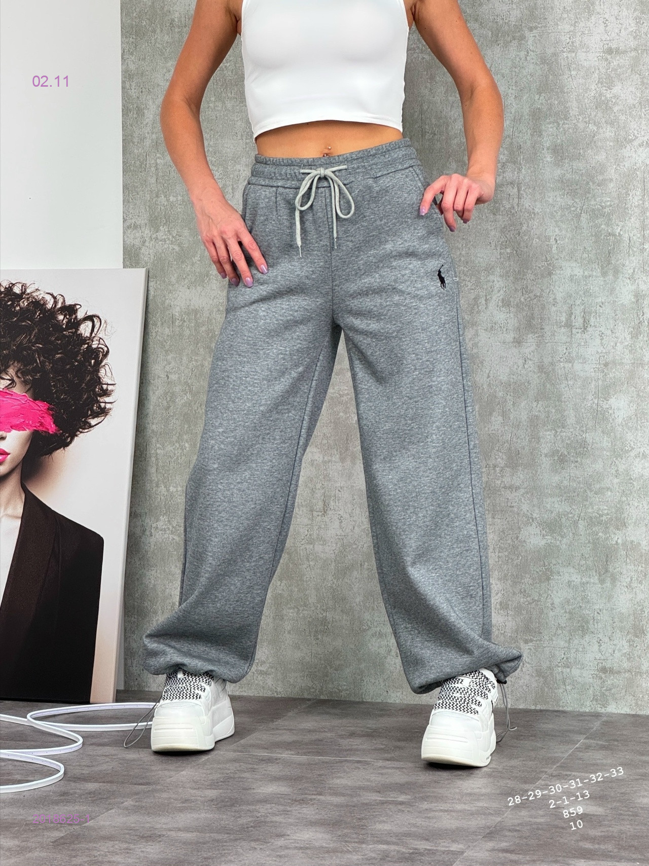 Брюки на меху бронь 2018625-1