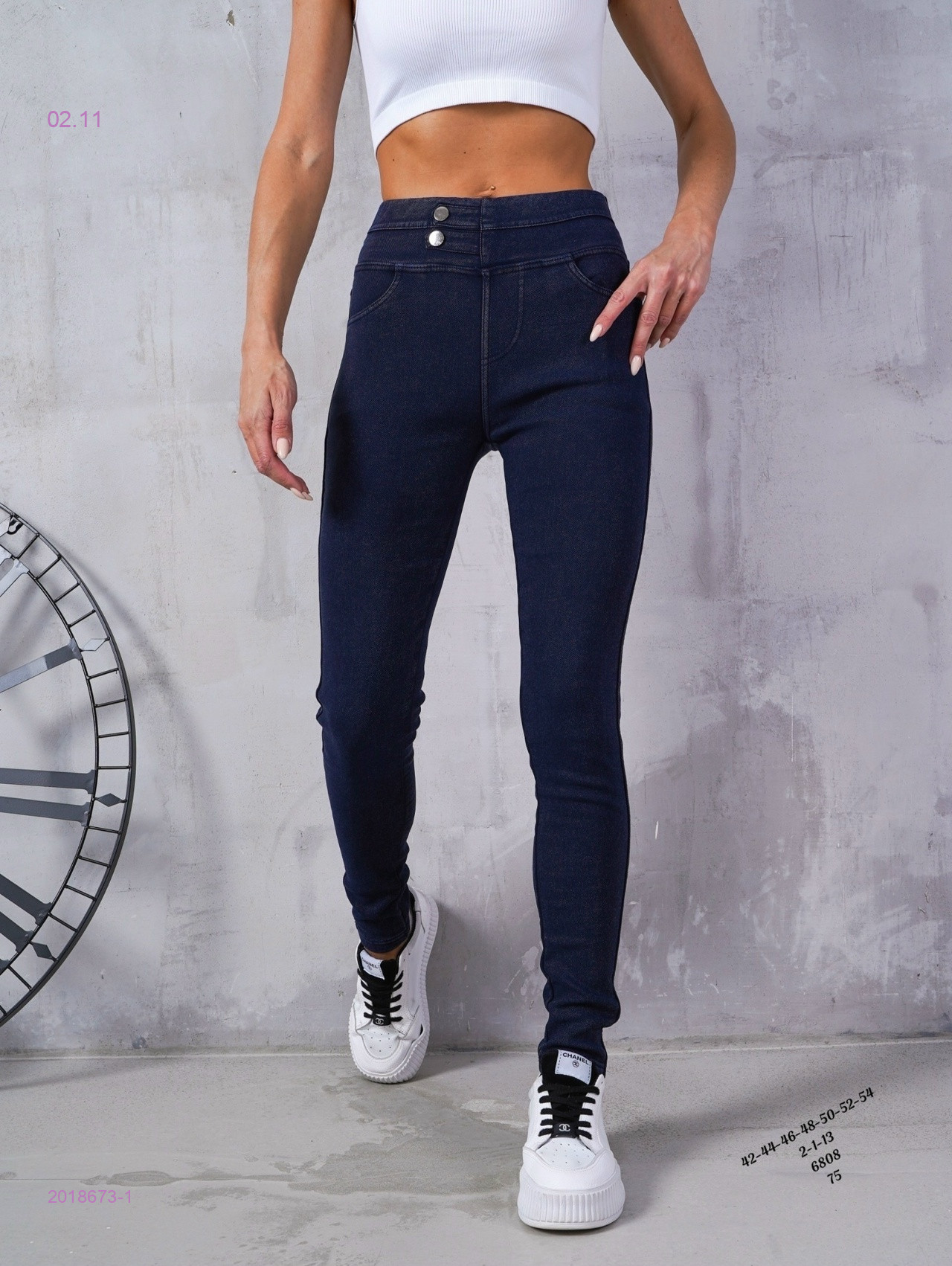 Джеггинсы на меху 2018673-1