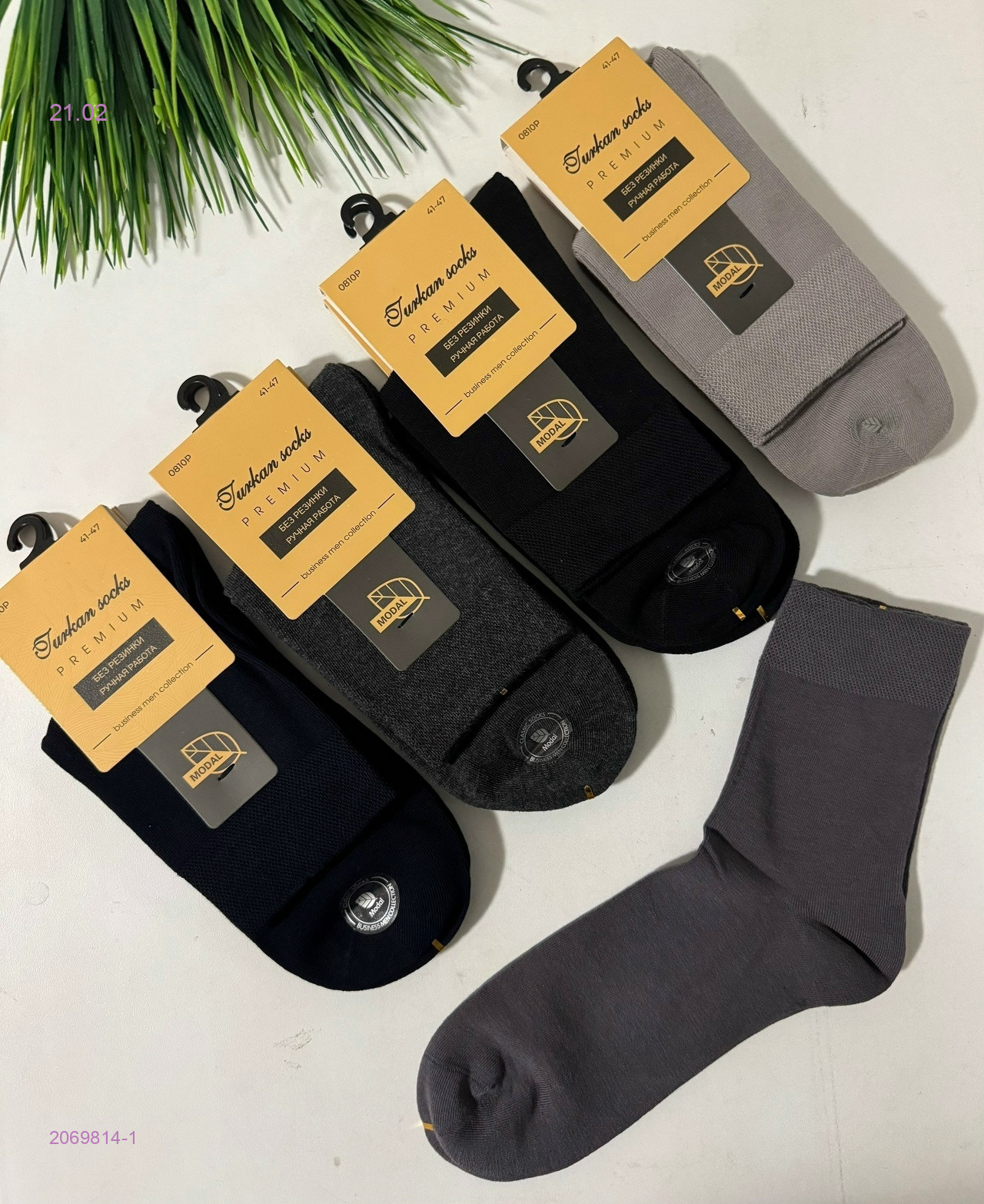 Носки мужские 10 пар 2069814-1