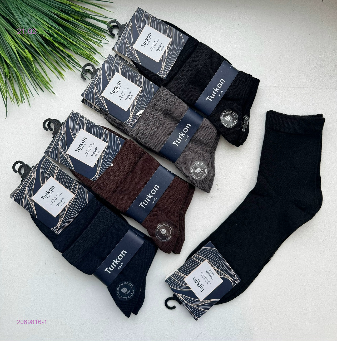 Носки мужские 10 пар 2069816-1