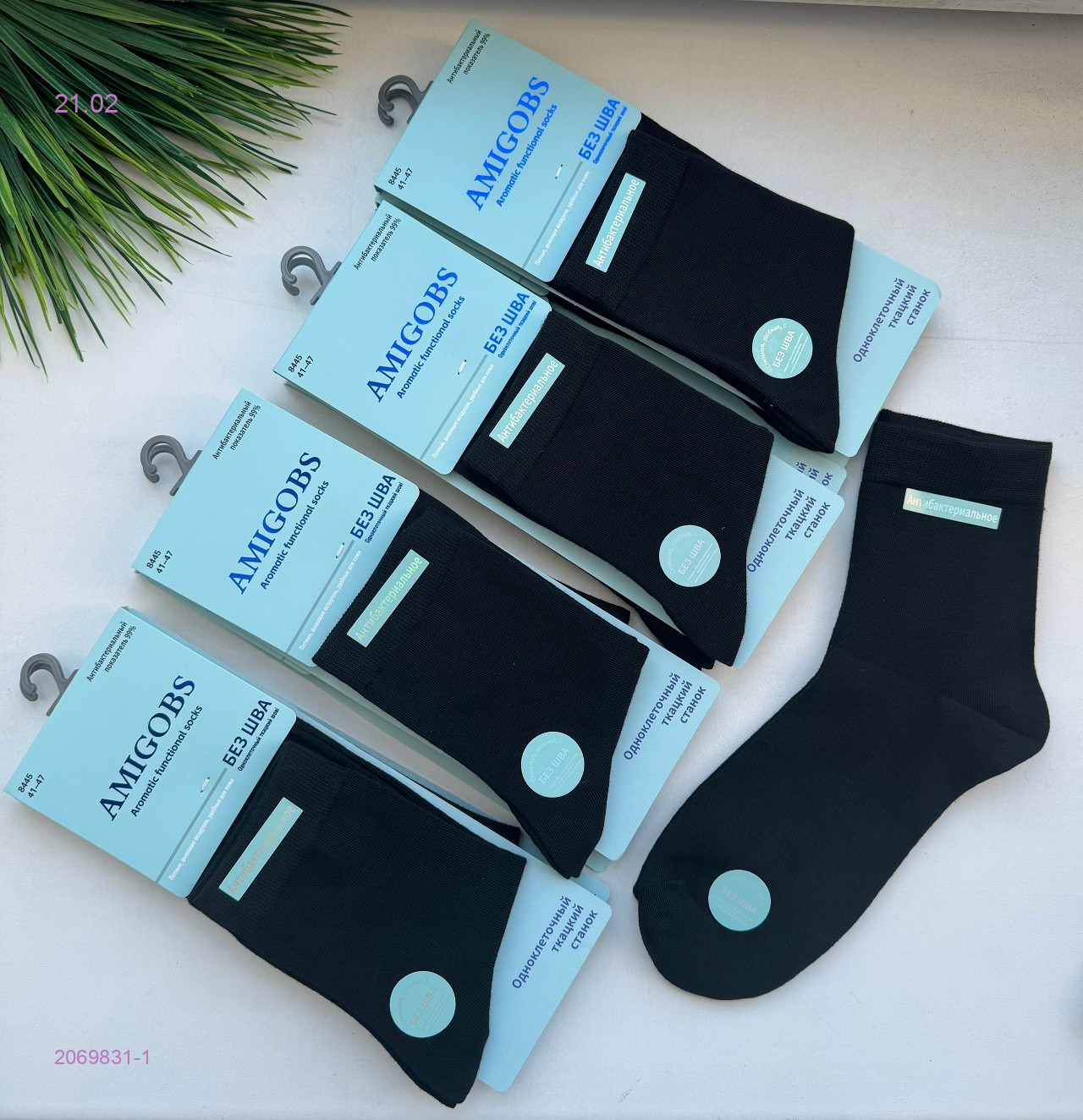Носки мужские 10 пар 2069831-1