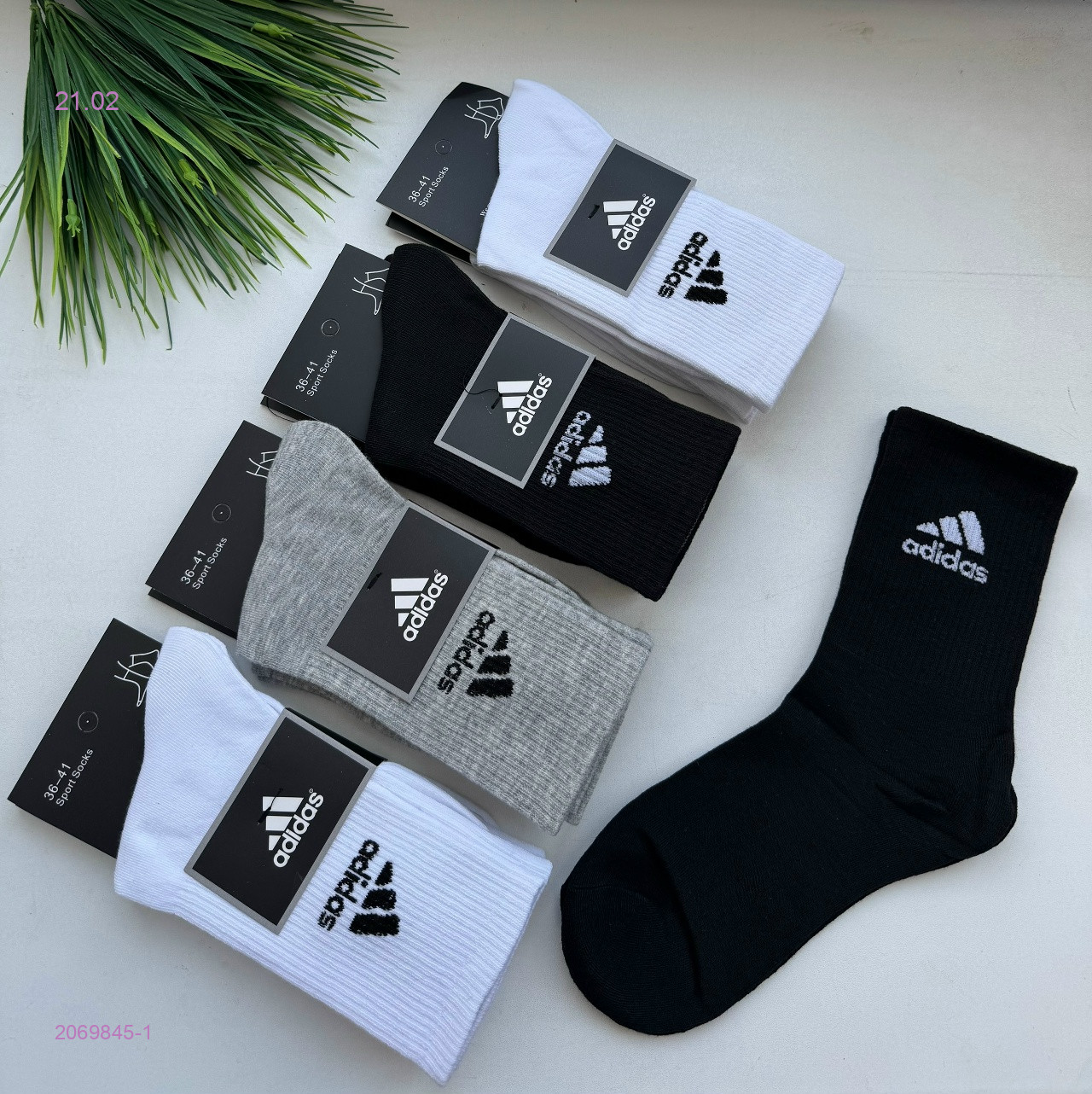 Носки женские 10 пар 2069845-1