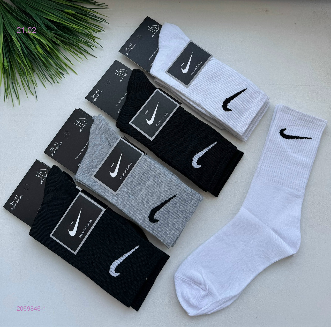 Носки женские 10 пар 2069846-1