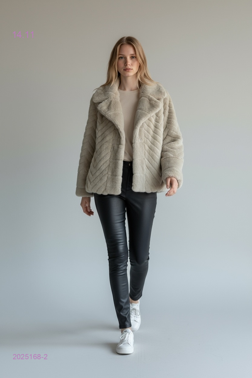 Эко шубка 2025168-2