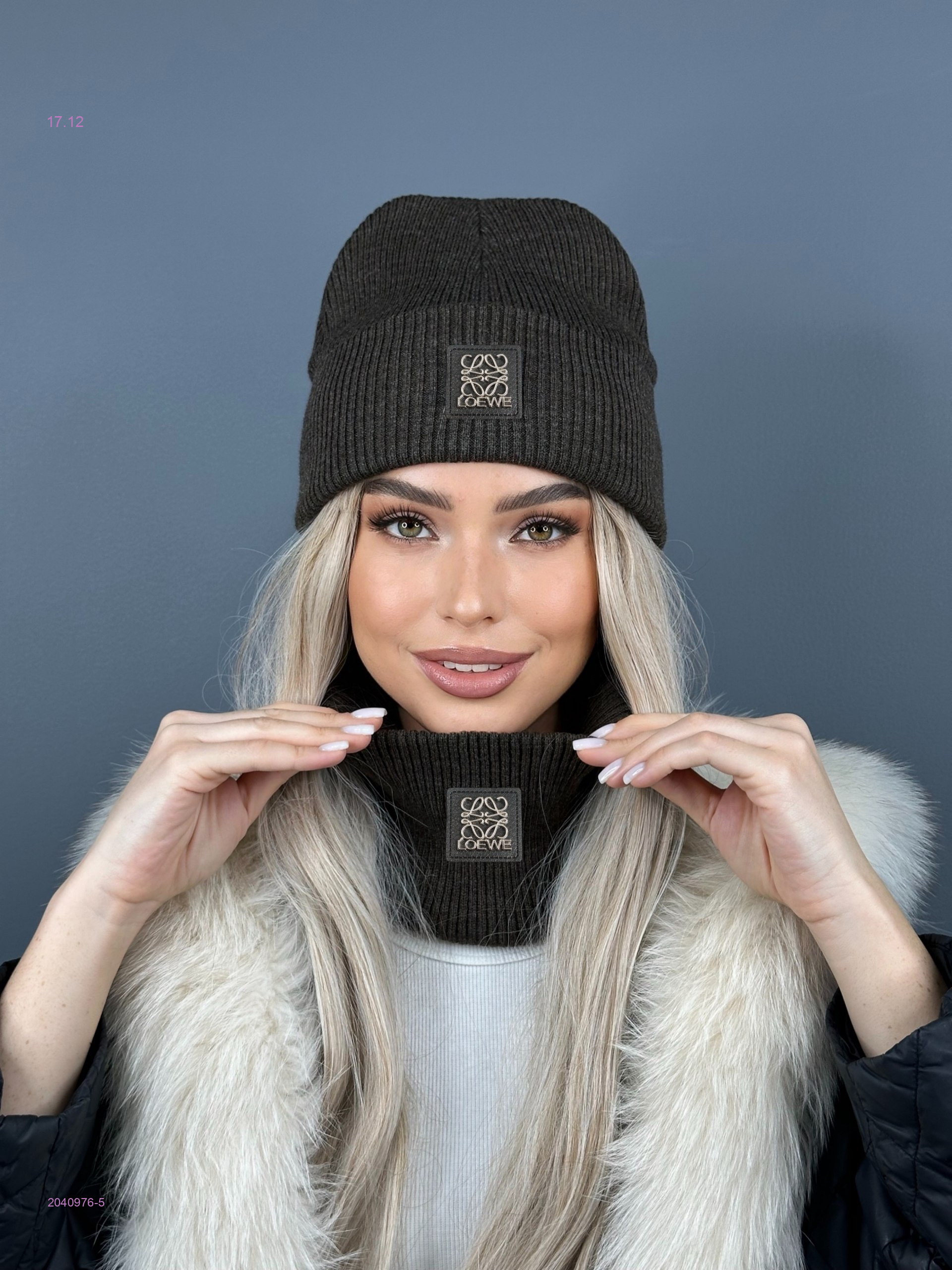 Шапка  + снуд 2040976-5