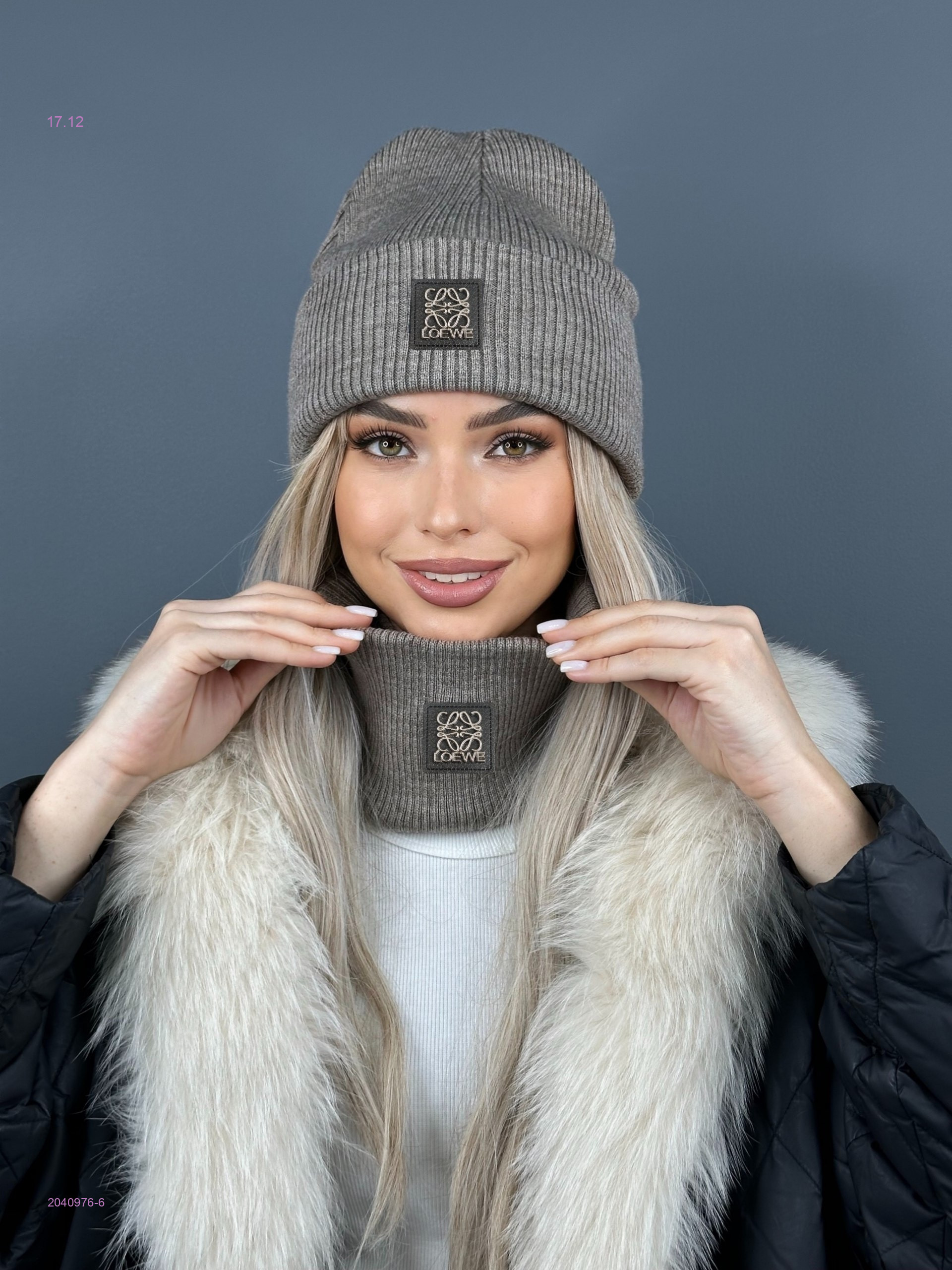 Шапка  + снуд 2040976-6