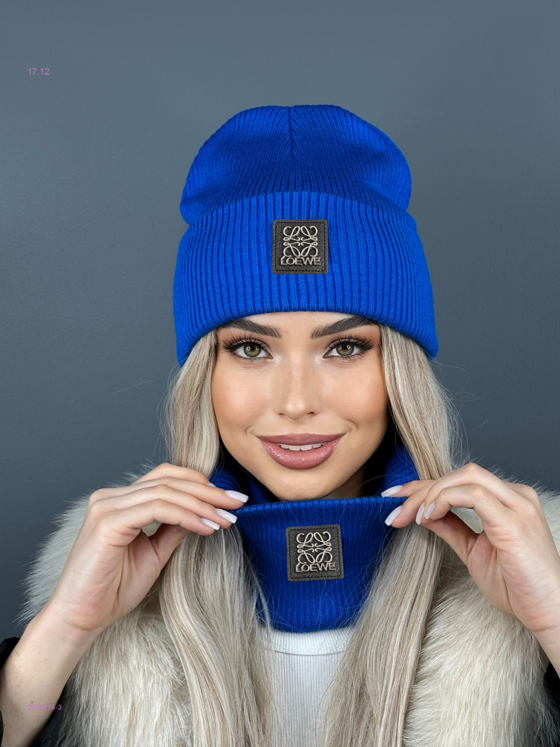 Шапка  + снуд 2040976-3