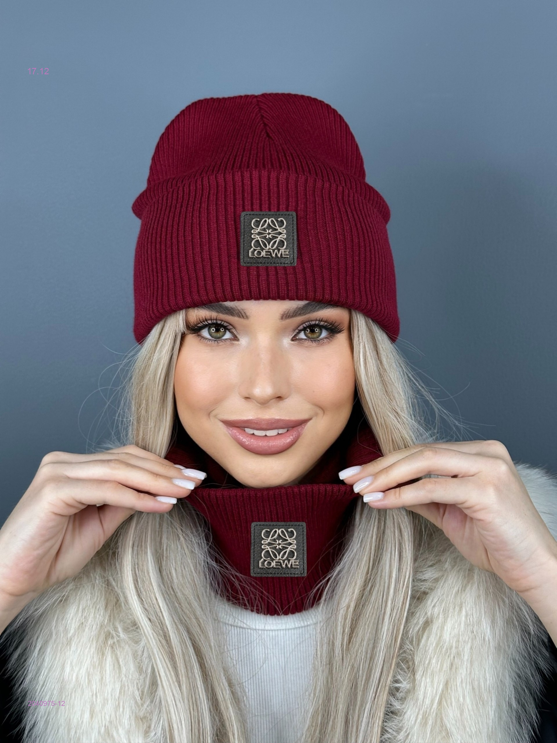 Шапка + снуд 2040975-12