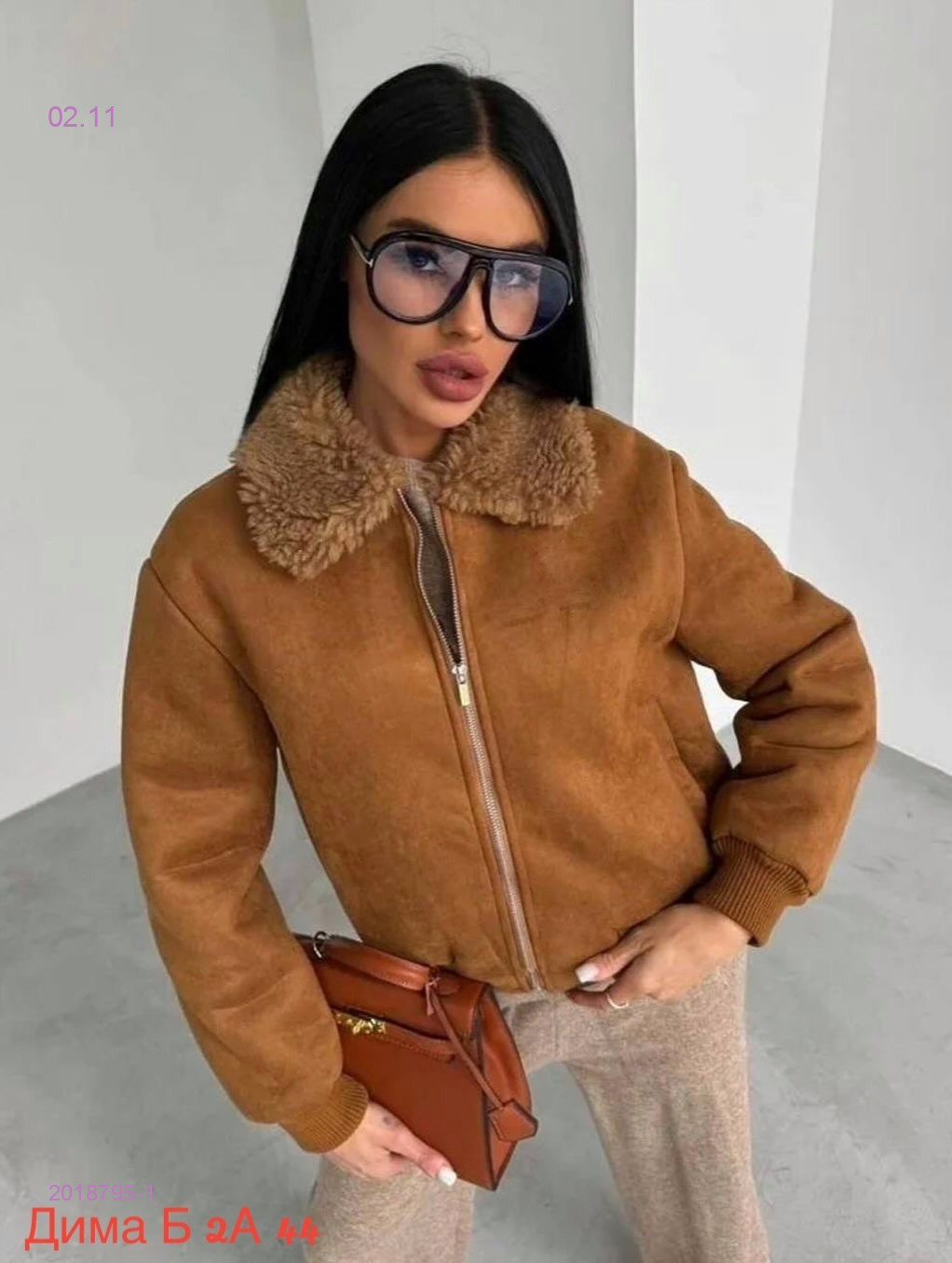 Дубленка бронь 2018795-1