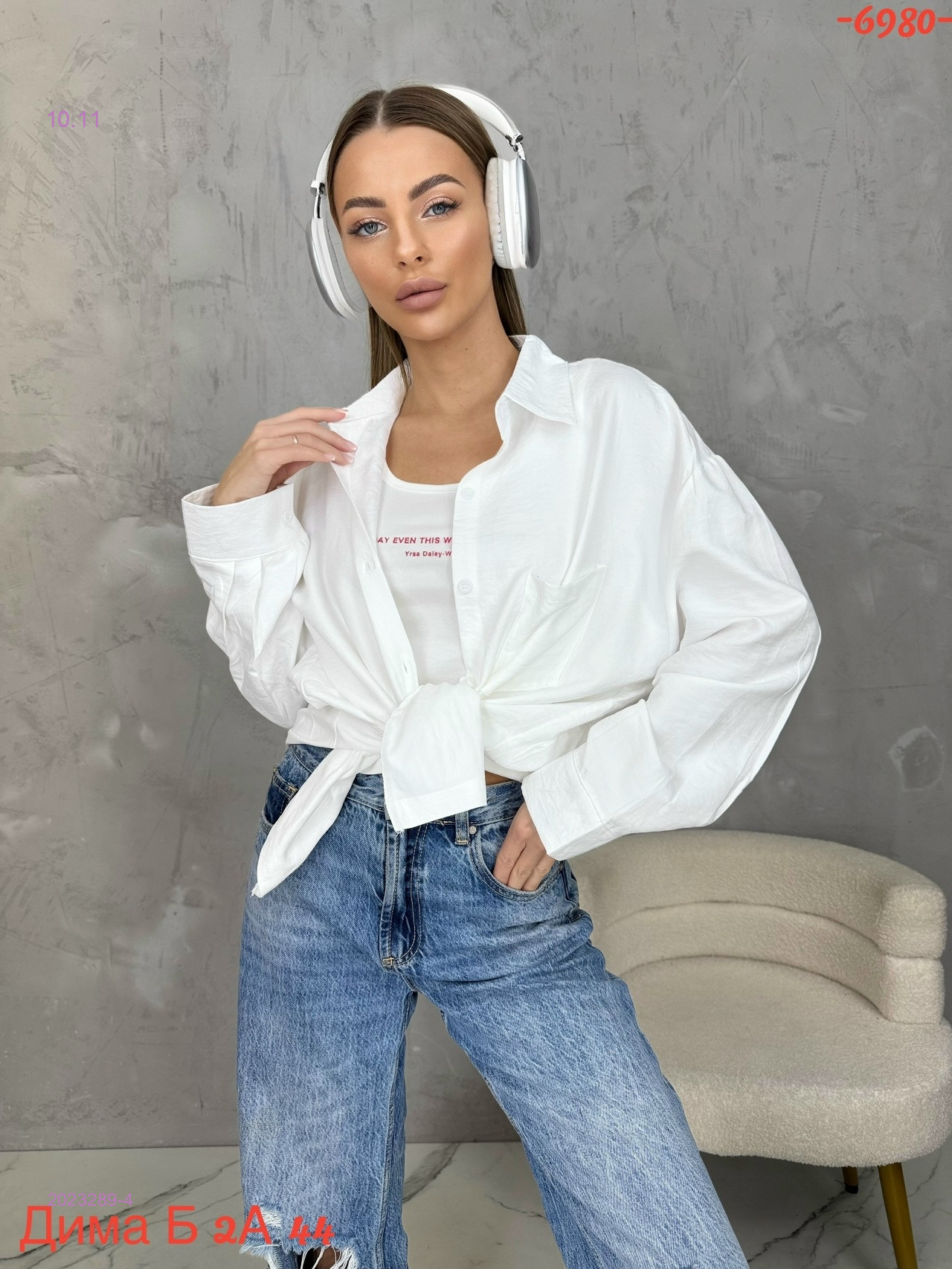 Рубашка + топ бронь 2023289-4