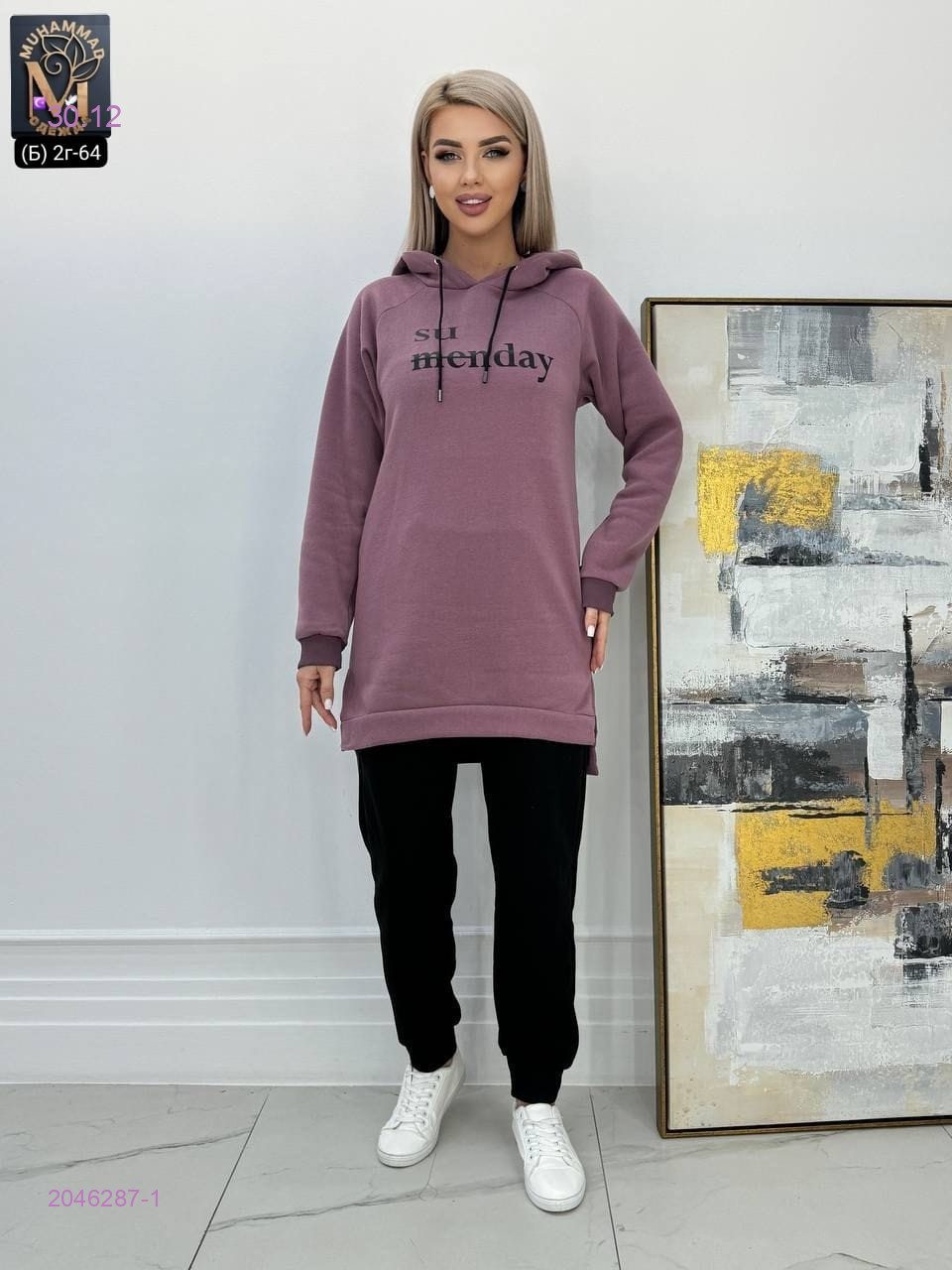 Костюм с начесом 2046287-1