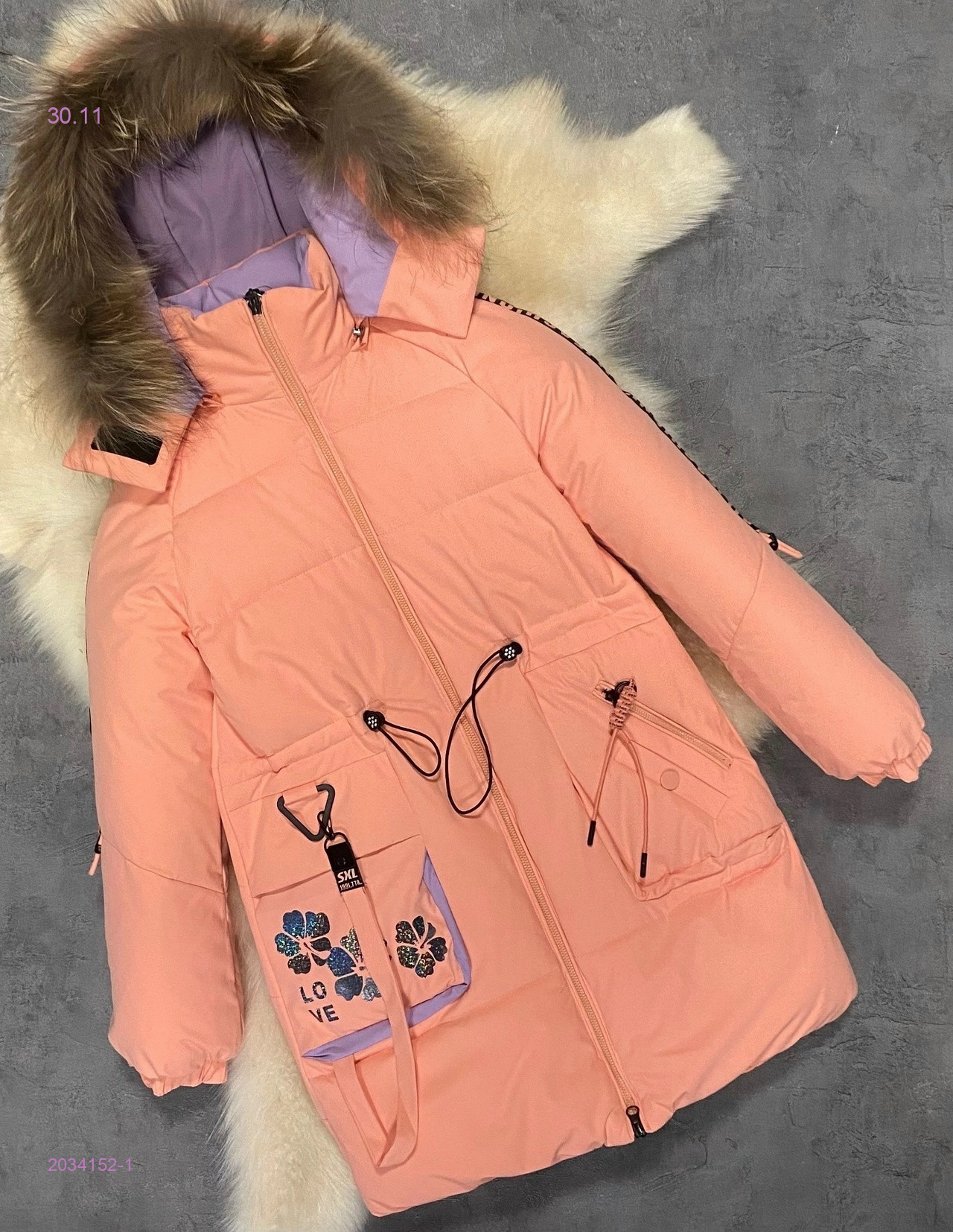 Подростковая куртка зима 2034152-1