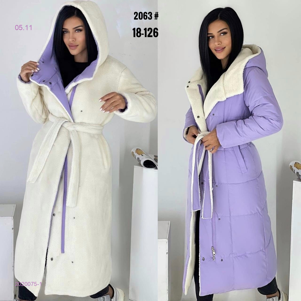 Куртка двусторонняя бронь 2020075-1