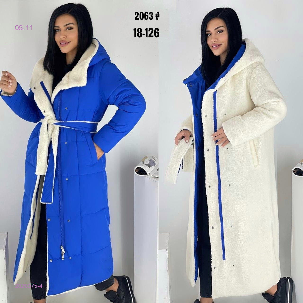 Куртка двусторонняя бронь 2020075-4