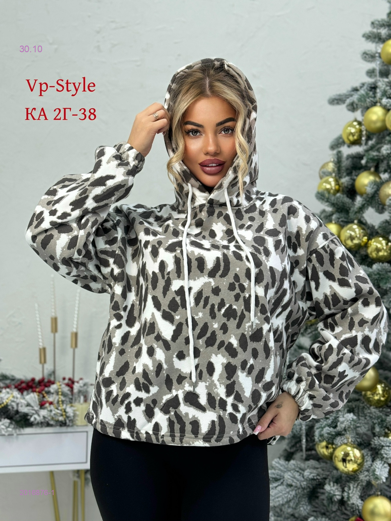 Худи с начесом 2016876-1