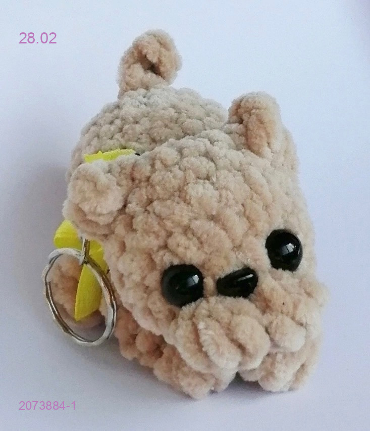 Брелок бульдожек 2073884-1