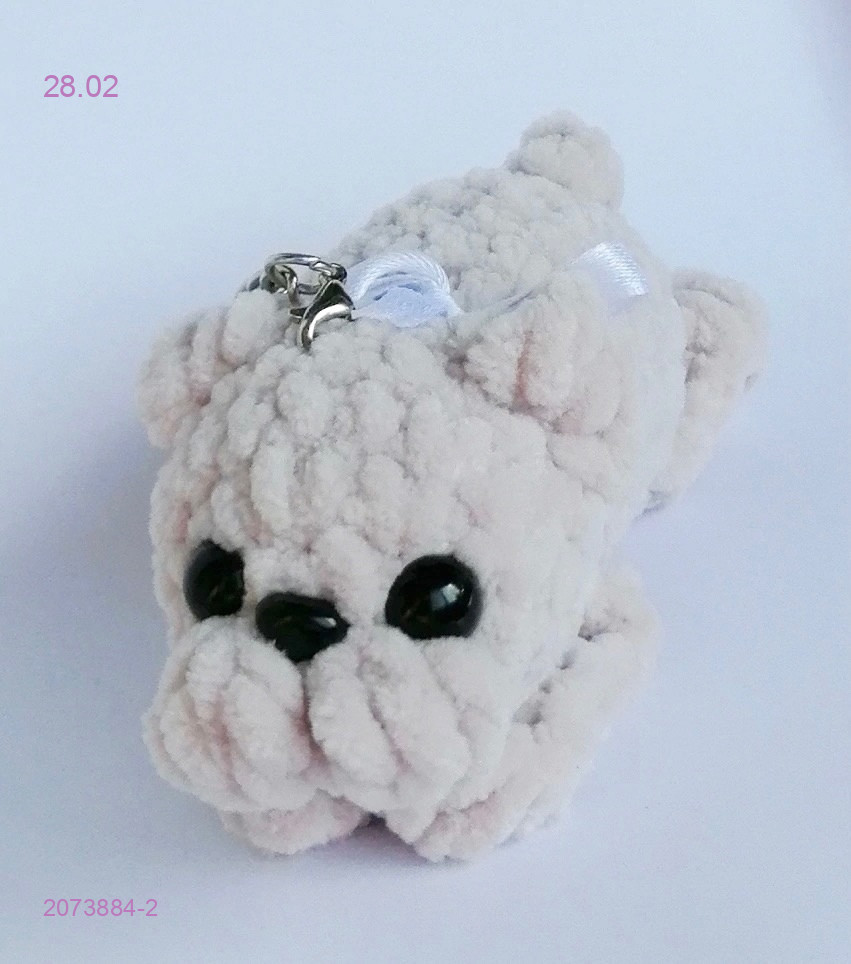 Брелок бульдожек 2073884-2