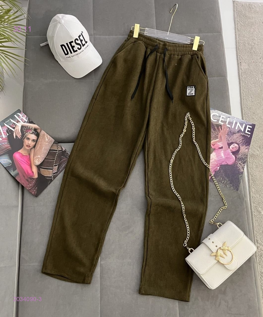 Брюки с начесом 2034090-3