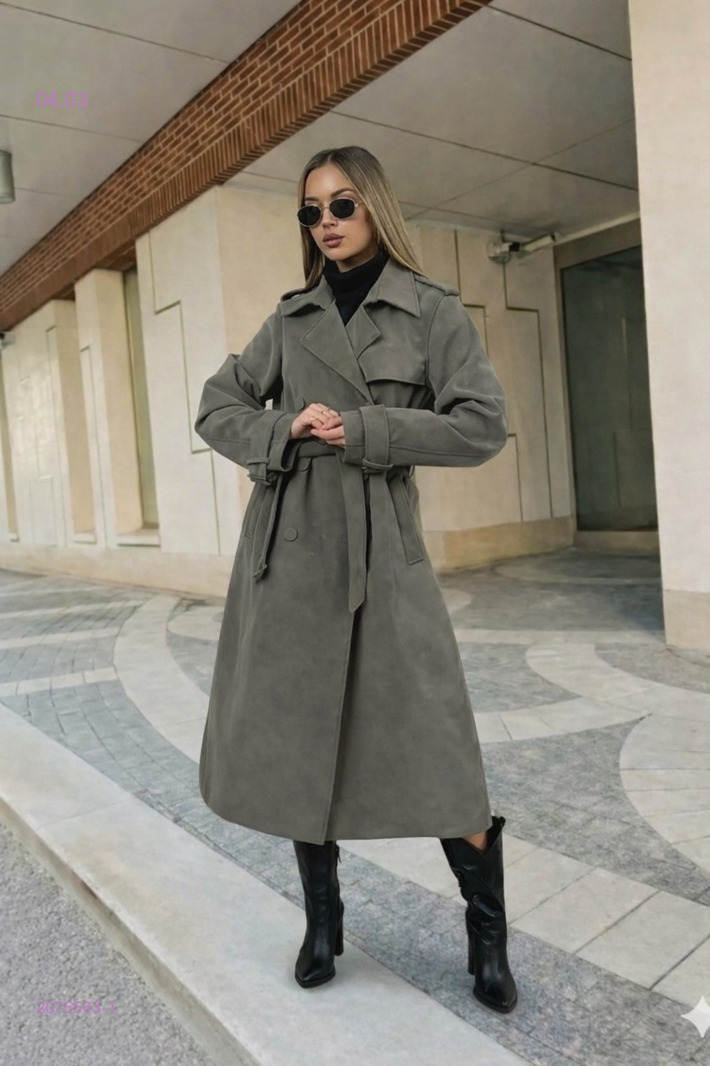 Плащ тренч бронь 2075563-1