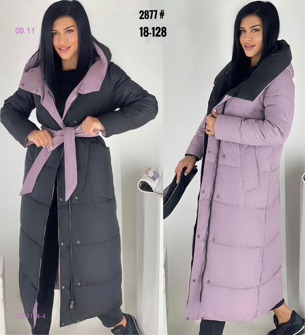 Куртка двусторонняя бронь 2022194-4