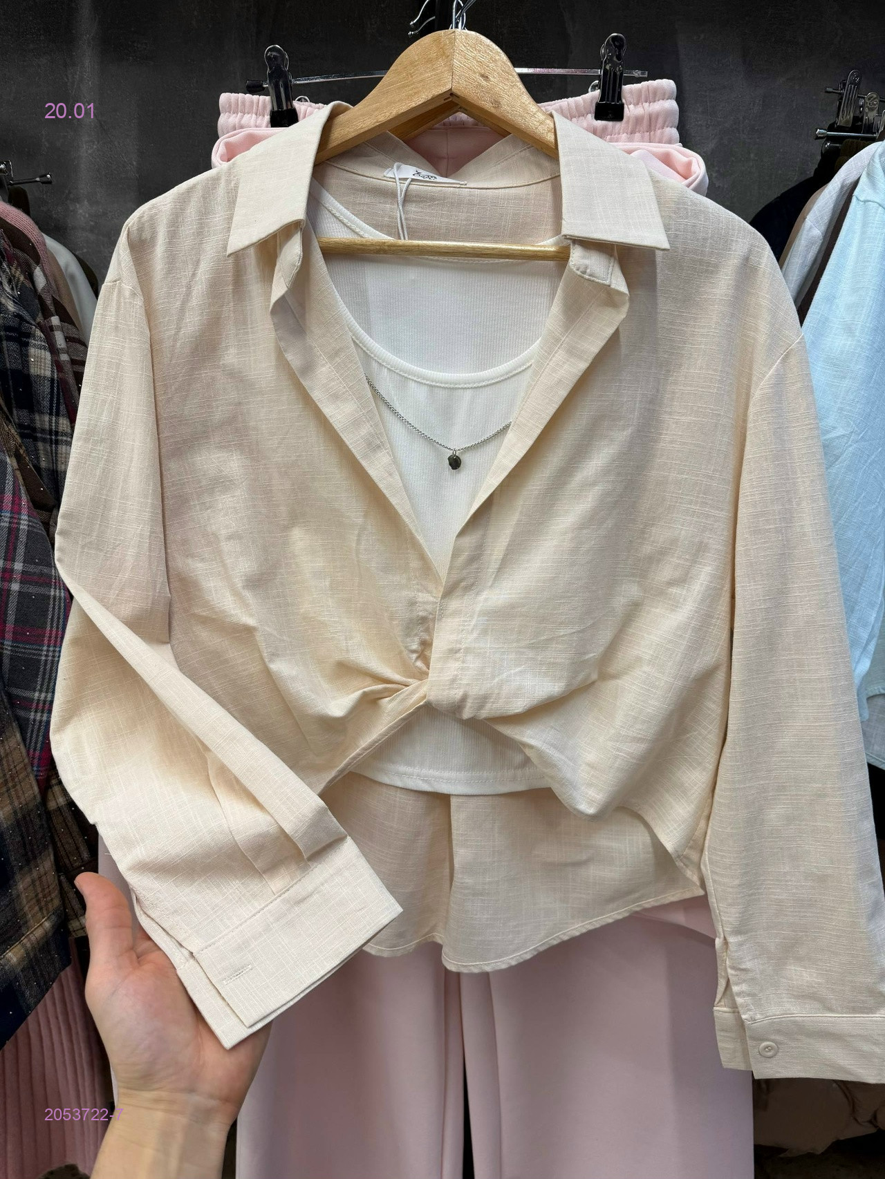 Рубашка+топ 2053722-7