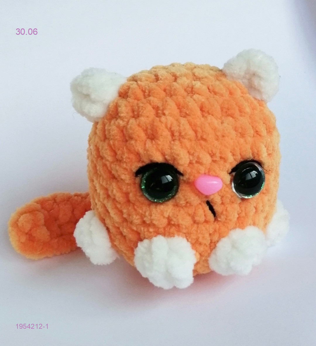 Игрушка котик рыжий 1954212-1